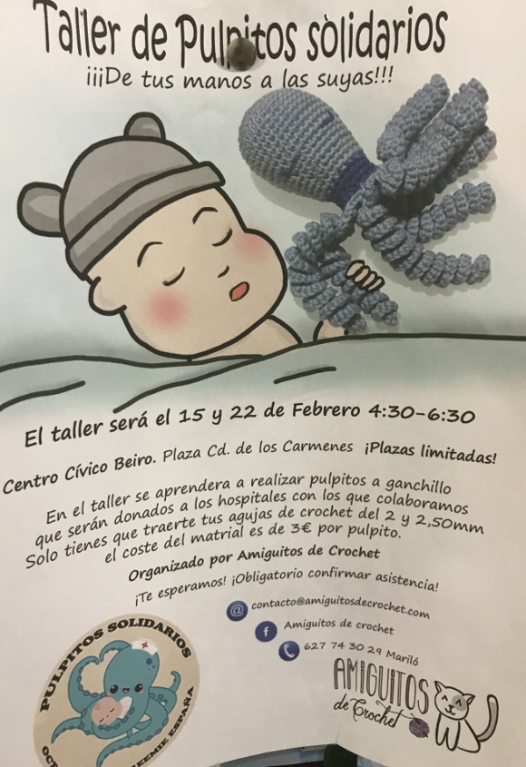 ©Ayto.Granada: Enredate: Taller de crochet